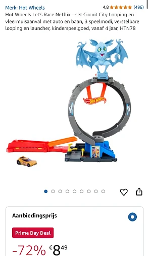 Hot Wheels Let's Race Netflix – set -72%