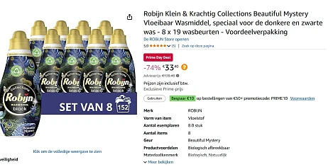 robijn wasmiddel
