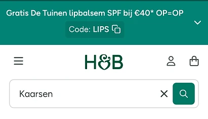 Gratis lippenbalsem bij Holland and Barrett