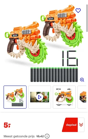 XSHOT Twin Pack -73% bij Bol