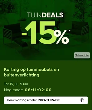 Home24: 15% korting op tuinartikelen