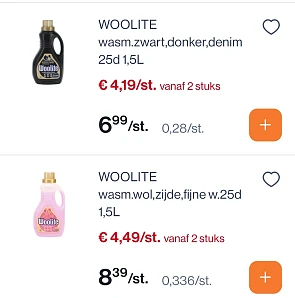 Woolite in promo
