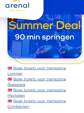 Springen of klimmen: 50% bij Arenal