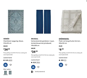 Vloerkleed, overtrek boxspring
