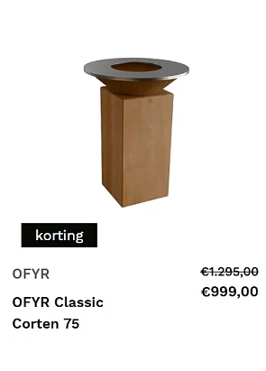 OFYR Classic Corten 75 met €296 korting 🔥