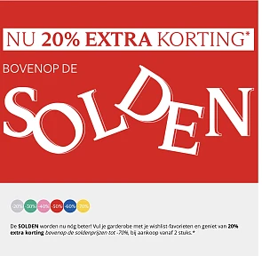 E5 mode 20% extra korting