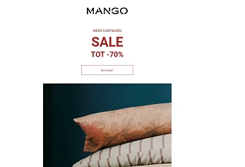 Solden tot -70% bij Mango