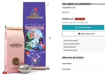 -50% The Cabinet of Curiositeas 🫖 Cup Of Inspiration Tea
