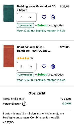 Badtextiel Walra, Beddinghouse en Seahorse