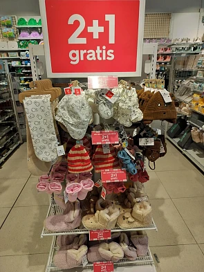 2+1 gratis op alles met rode sticker bij Hema ♥️