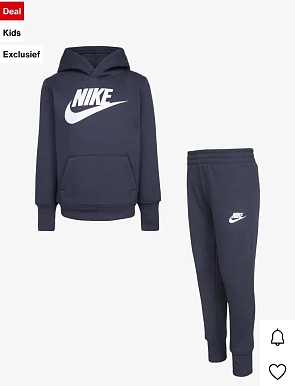 Nike set aan €17,95 bij Zalando