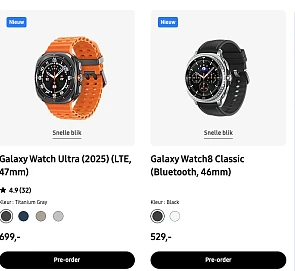 Tot €200 voordeel op Samsung Watch Ultra