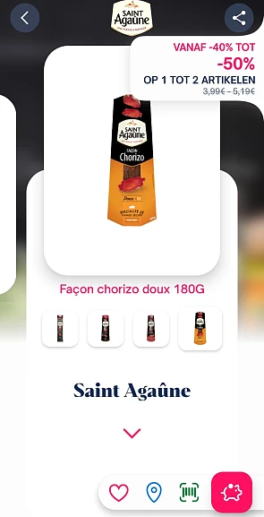 Tot -50% op saint agaûne