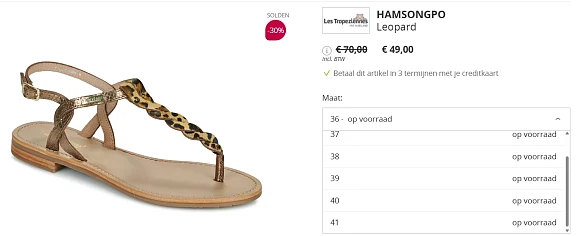 Les Tropéziennes Sandalen tot -30% (of meer op laarsjes) bij Spartoo