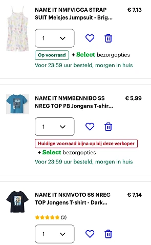 Tot 60% korting op zomerse mode voor kids