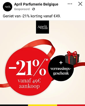 21% april beauty