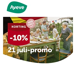 21% korting bij Aveve