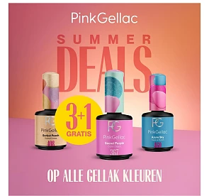 3+1 gratis bij Pink Gellac 💅💅💅