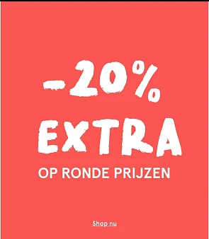-20% extra op ronde prijzen op veritas.be