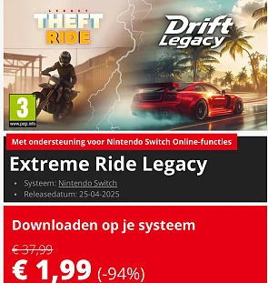Extreme Ride Legacy -94%