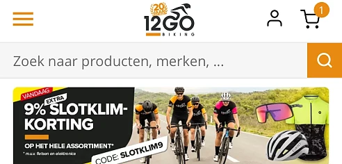 Slotklim korting