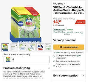 Wc eend