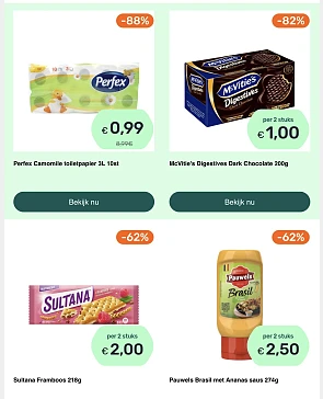 Toiletpapier, McVitie’s, sultana