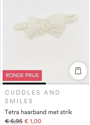 Ronde prijzen vanaf 1€ bij JBC