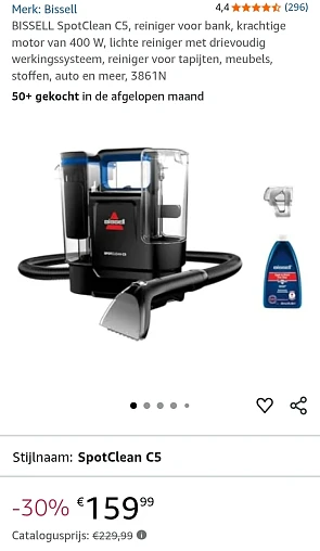 BISSELL SpotClean C5 nu -30%