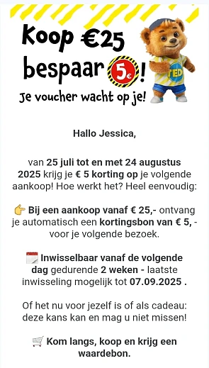 🎉€5 gratis – bij uw volgende aankoop!