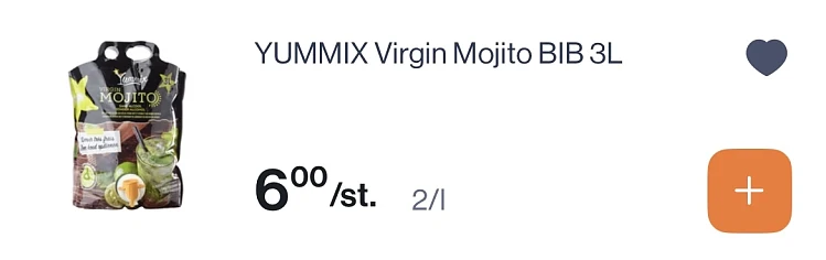 Yummix virgin mojito BIB 3 L reactie Aldi
