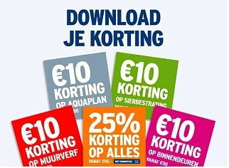 10€ extra korting bovenop alle kortingen bij Gamma te downloaden!🎉