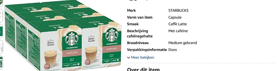 Starbucks Caffe Latte
