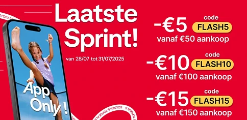 Tot €15 korting bij Decathlon
