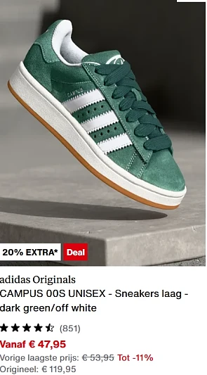 Tot 70% + 20% extra bij Zalando