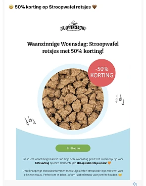 Stroopwafel rotsjes