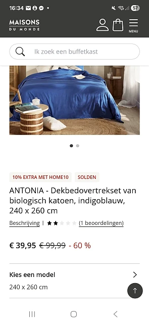 Maison Du Monde -60% en 10% extra