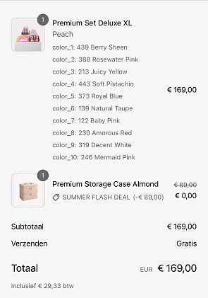 Pink gellac