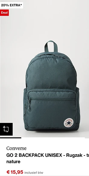 Converse rugzak -64,5%
