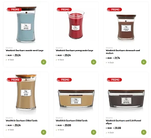 Woodwick geurkaarsen -25% bij Oh'Green