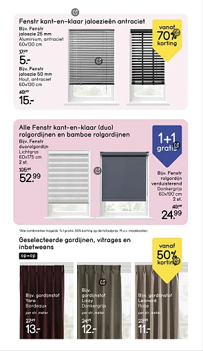 Rolgordijnen, buitenverlichting, tuinstoelen