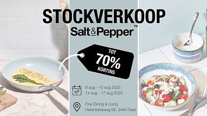 Stockverkoop Salt&Pepper 2025 🧂