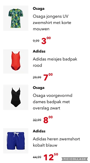 Zwemkleding scapino tot -80%