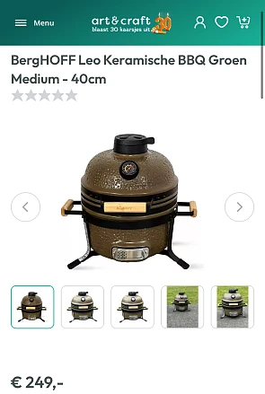 BergHOFF Leo Keramische BBQ -67%