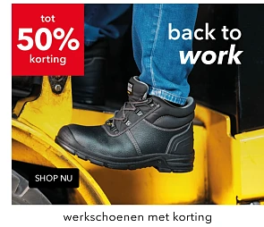 Tot -50% op werkschoenen bij Scapino