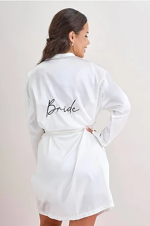 Bride ochtendjas