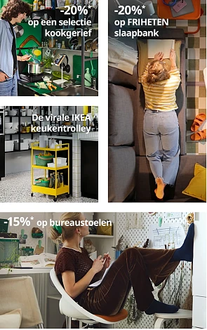 20% korting bij Ikea 💛