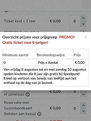 GRATIS SPEELPLEZIER voor 8-jarigen Bij Speelpunt zwevegem