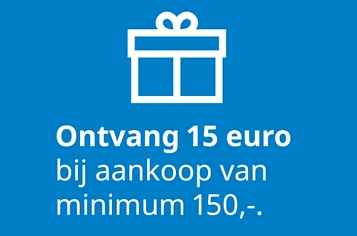 Ontvang € 15 bij een aankoop van € 150 bij ikea
