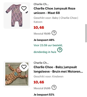 Charlie Choe boxpakjes